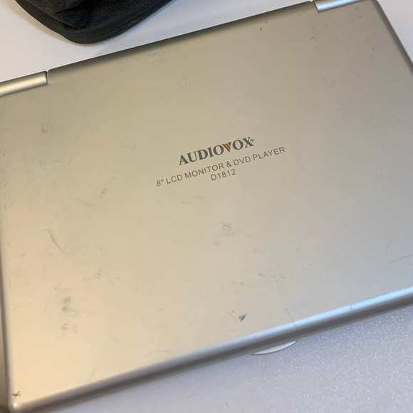 Collectible Portable AUDIOVOX 8" LCD Monitor & DVD Player D1812 & more UNTESTED - Picture 3 of 16